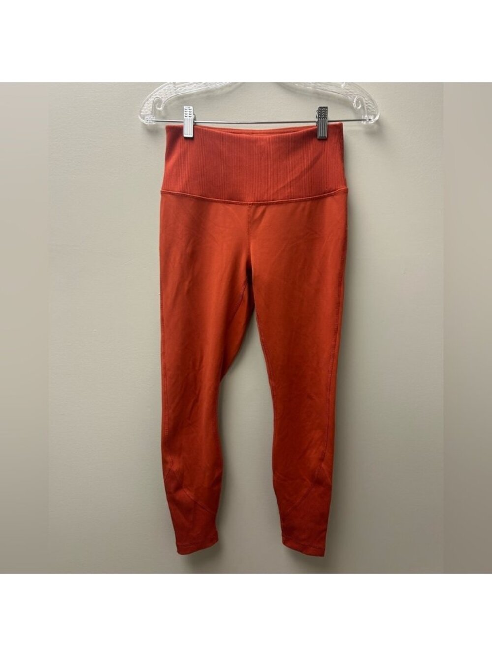90 Degree by Reflex Women’s Burnt‎ Orange Leggings